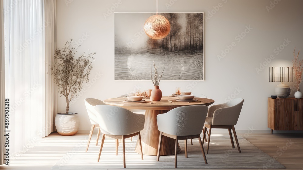 round blurred mid century modern interior design round blurred mid century modern interior design