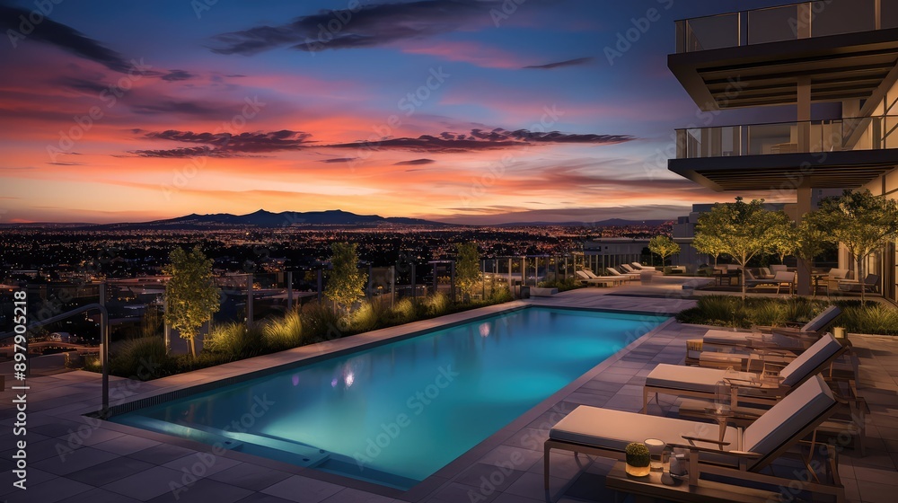 Fototapeta premium highrise bay area housing