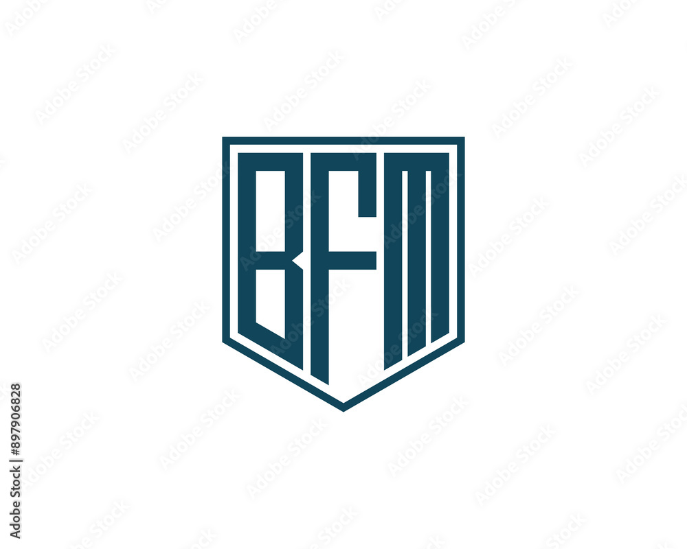 BFM logo design vector template. BFM logo design. BFM logo design vector template. BFM logo design.