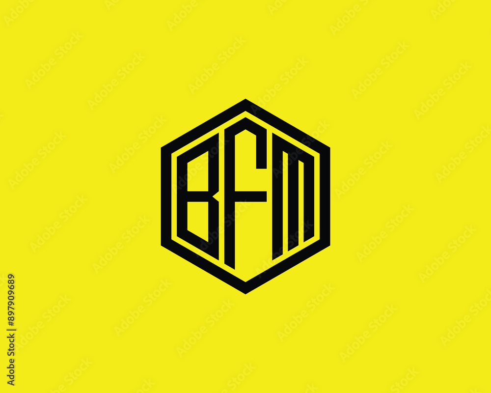 BFM logo design vector template. BFM logo design. BFM logo design vector template. BFM logo design.