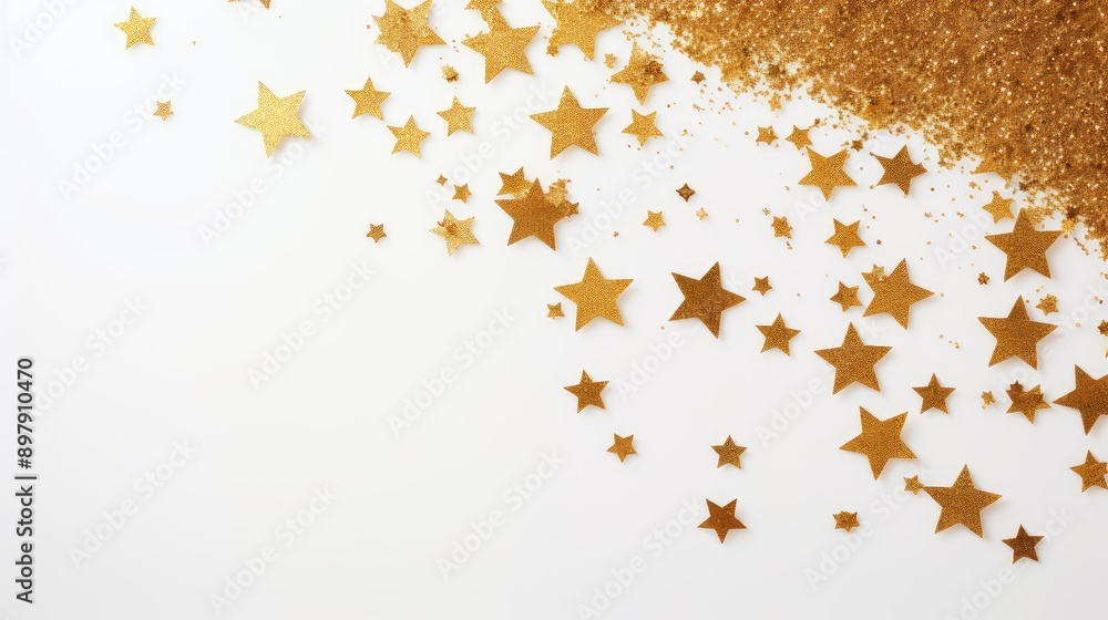 festive gold star glitter festive gold star glitter