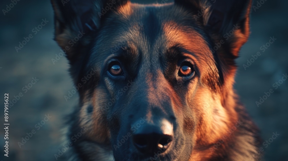 German Shepherd Portrait German Shepherd Portrait