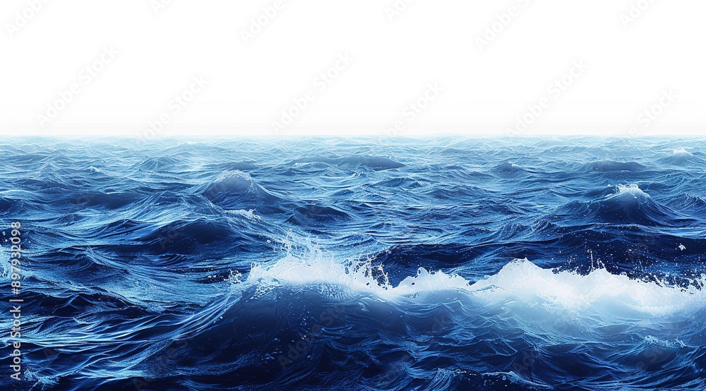 Fototapeta premium waves on the beach