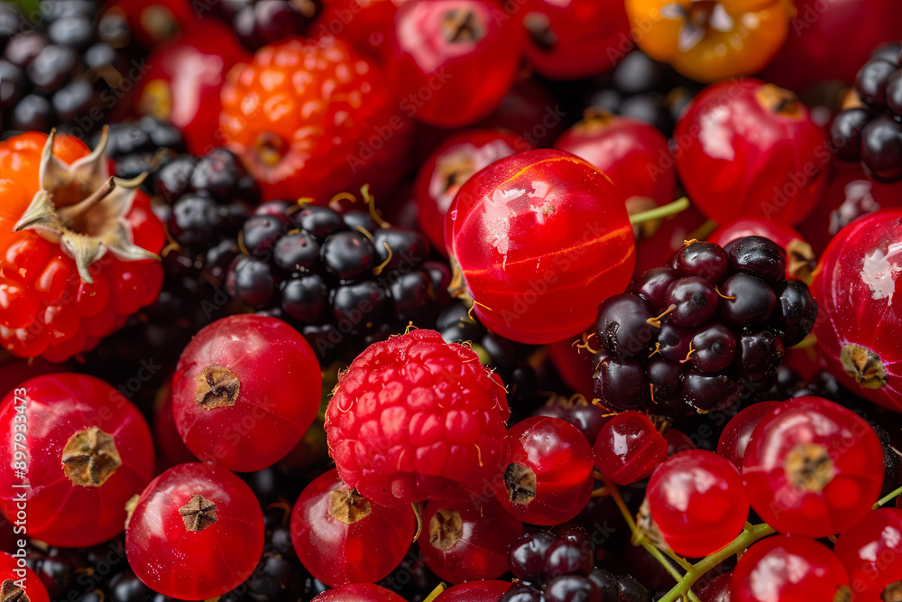 Assorted forest berries Assorted forest berries