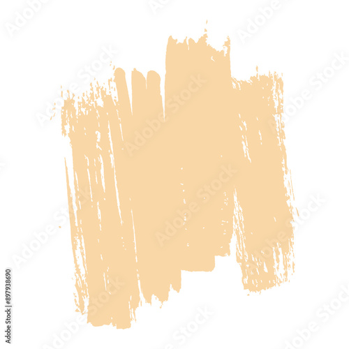 soft brown tan shade ink paint brush stroke