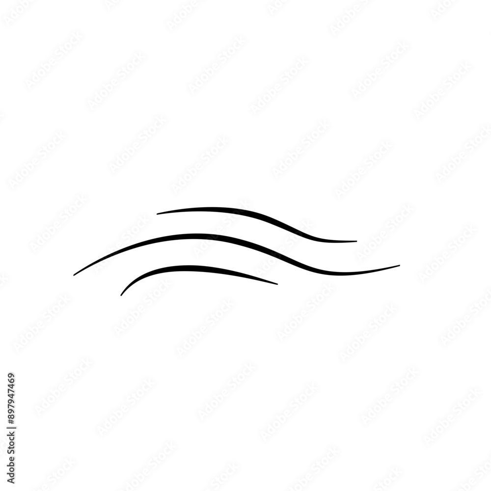 Hand drawn doodle wind motion, air blow, swirl elements. Sketch drawn air blow motion, smoke flow art, abstract line. Hand drawn doodle wind motion, air blow, swirl elements. Sketch drawn air blow motion, smoke flow art, abstract line.