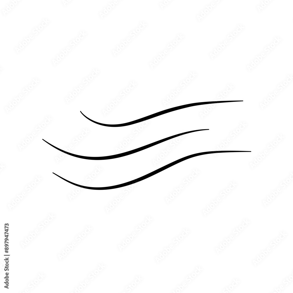 Hand drawn doodle wind motion, air blow, swirl elements. Sketch drawn air blow motion, smoke flow art, abstract line. Hand drawn doodle wind motion, air blow, swirl elements. Sketch drawn air blow motion, smoke flow art, abstract line.