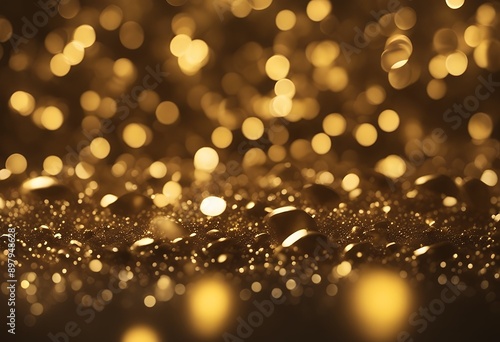 bokeh background texture abstract glistering glow soft gold blurred light effect blur © akkash jpg