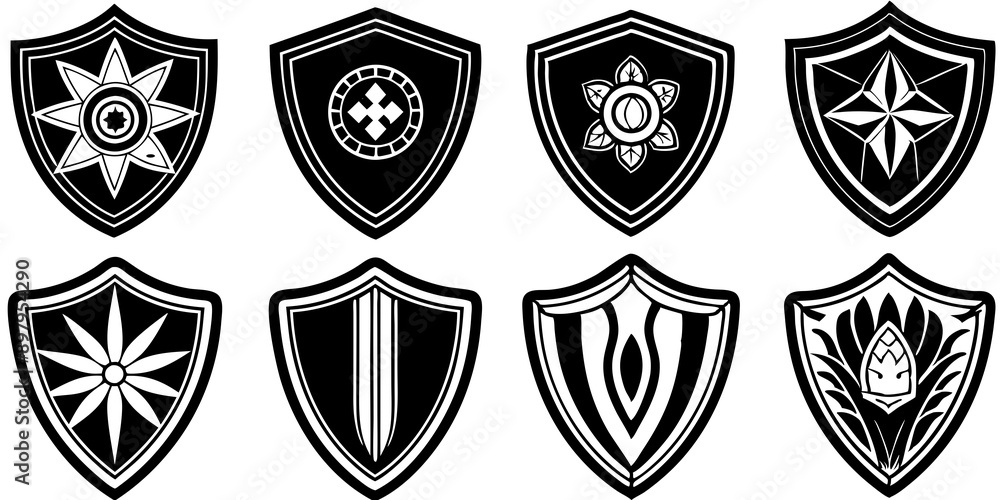 Shield Design Bundle Collection. Shield Design Bundle Collection.