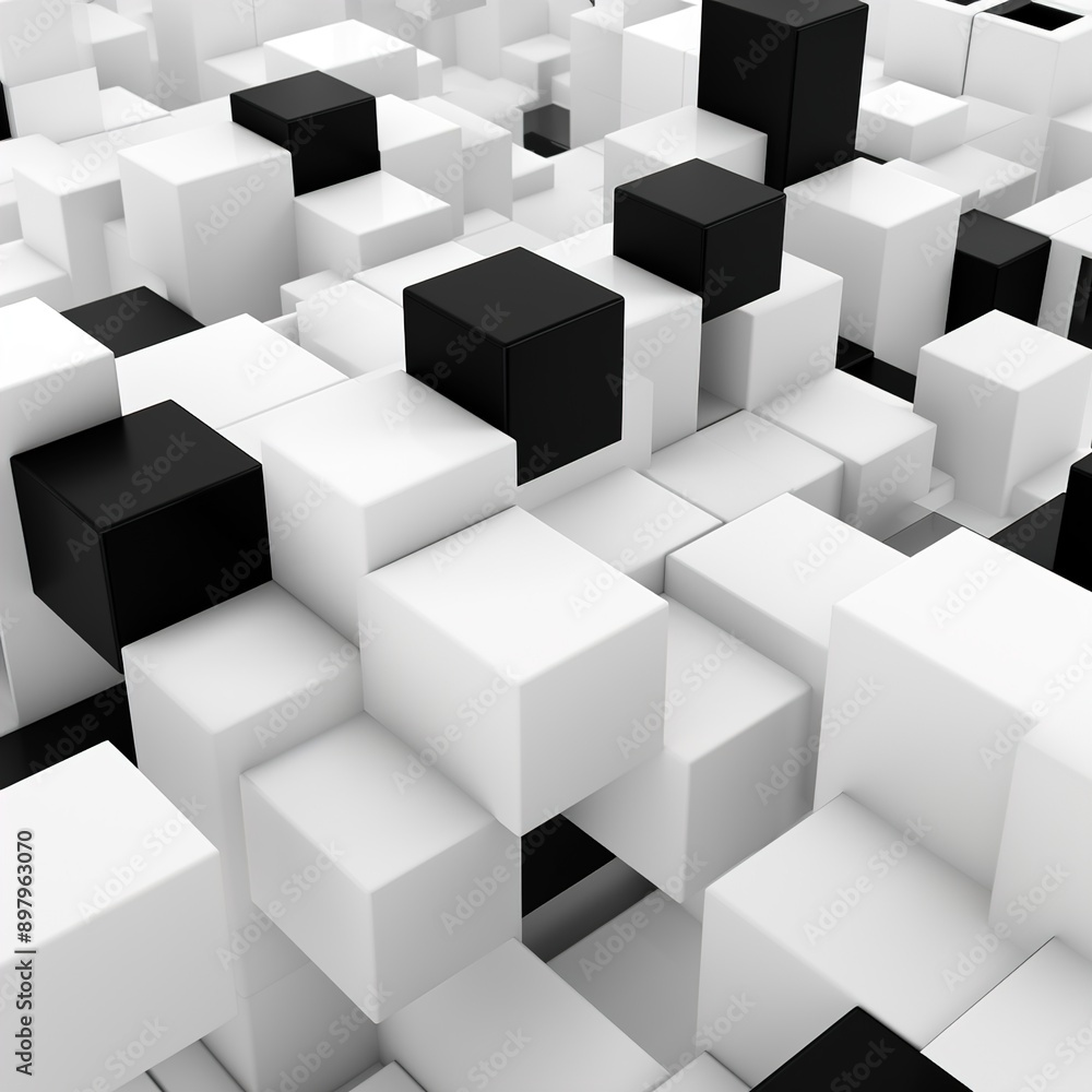 Fototapeta premium abstract cube background