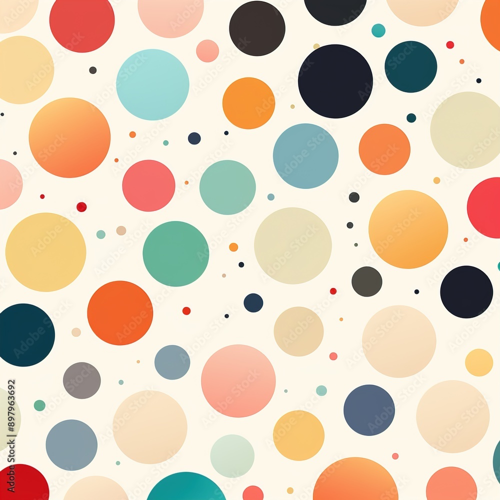 seamless polka dots pattern