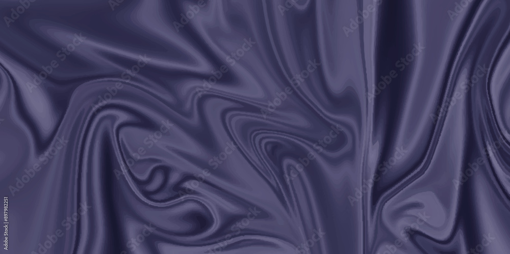 Fototapeta premium Black and purple silk background. satin background texture. abstract background luxury cloth or liquid wave or wavy folds of grunge silk texture material or shiny soft smooth luxurious.