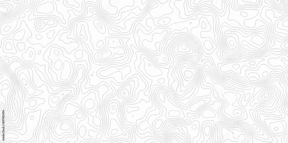 Abstract topography line wave paper curved reliefs background black and white, Background of the topographic line map. Topographic map patterns abstract white topography vector background. Abstract topography line wave paper curved reliefs background black and white, Background of the topographic line map. Topographic map patterns abstract white topography vector background.