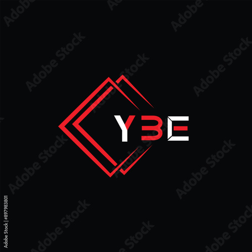 YBE lettering logo is simple, easy to understand and authoritative