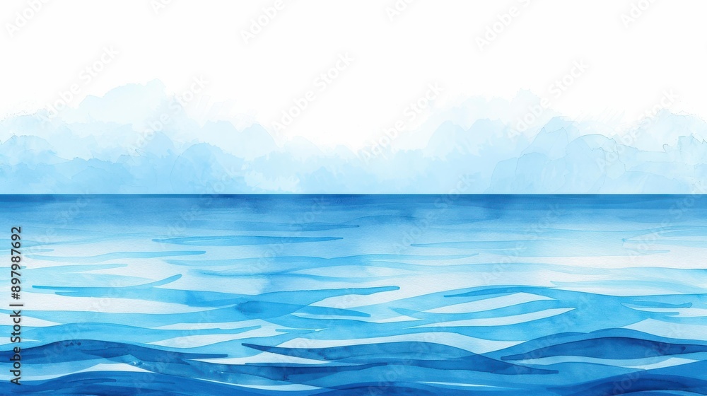 Discover the charm of a serene watercolor water scene, where gentle ripples and soft hues create a tranquil vibe. Discover the charm of a serene watercolor water scene, where gentle ripples and soft hues create a tranquil vibe.