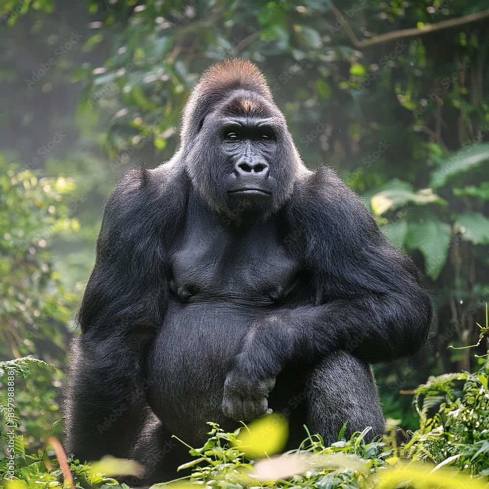 gorilla, AI generated gorilla, AI generated