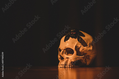 фотографія The imagination and inspiration of scary art and horror photography