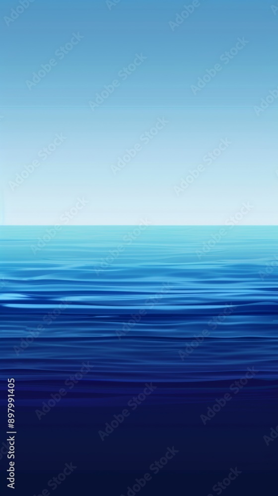 Obraz premium Blue gradient background.