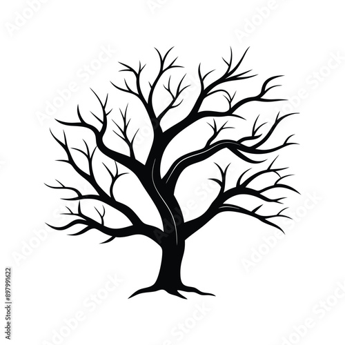 deadly tree branches silhouettes 