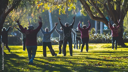 Examine the importance of inclusive fitness programs for older adults in public parks.