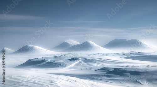 Wallpaper Mural iceberg in the fog Torontodigital.ca