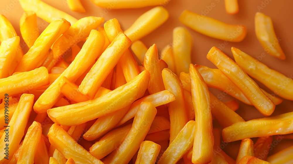 Crispy French Fries with Sharp Edges Isolated on Transparent Background in 32k Resolution Crispy French Fries with Sharp Edges Isolated on Transparent Background in 32k Resolution