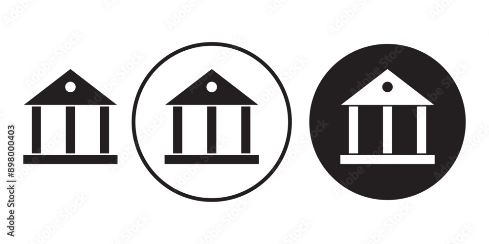 bank building vector icon Silhouette set, Bank Government Courthouse Architecture simple land mark. museum, university icon, academic institute university stock vector, bank building vector icon Silhouette set, Bank Government Courthouse Architecture simple land mark. museum, university icon, academic institute university stock vector,