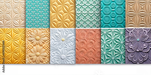 texture, samples, wallpaper, plaster, decor,