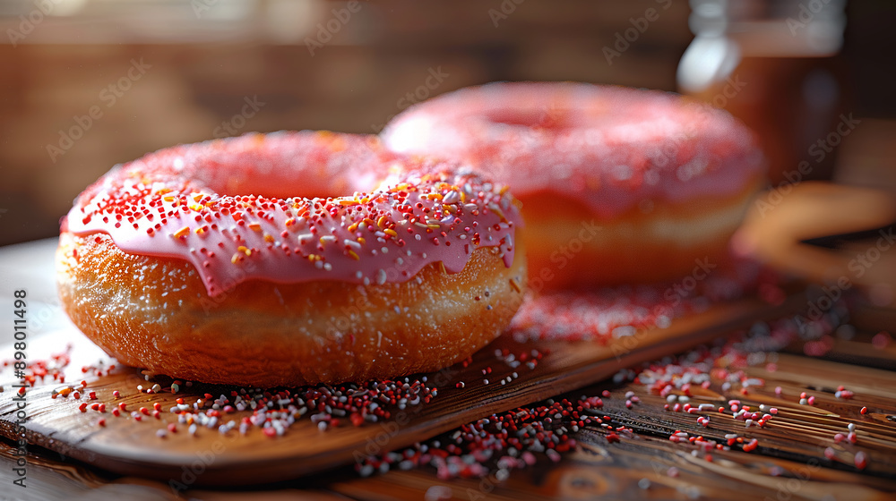 Donut Strawberry Donut Strawberry