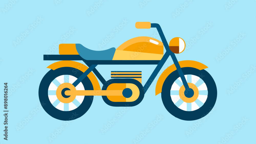 High-Quality Motorcycle Art Illustration. High-Quality Motorcycle Art Illustration.