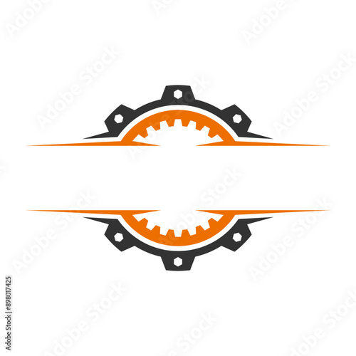 gear vector logo template icon automotive