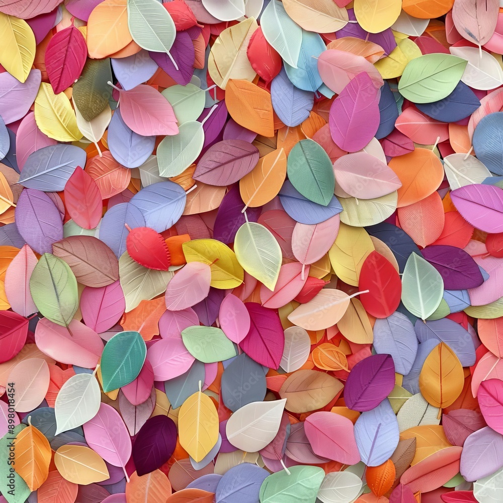 Brightly colored leaf pile, capturing the warm tones of fall, seasonal abundance concept Brightly colored leaf pile, capturing the warm tones of fall, seasonal abundance concept