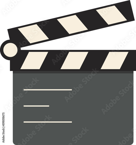 Movie Clipper Illustration