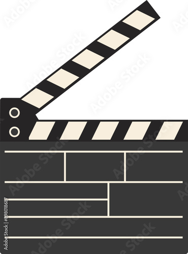 Movie Clipper Illustration