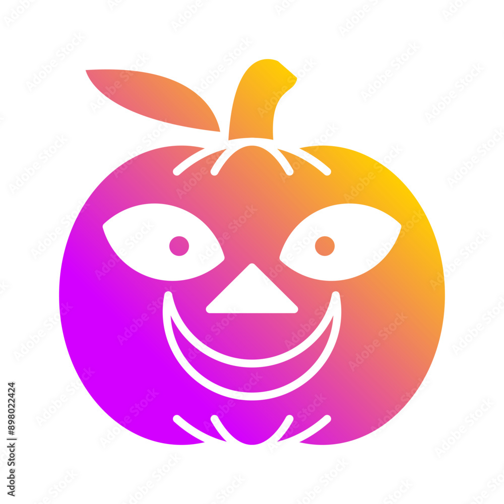 Obraz premium Halloween Pumpkin icon