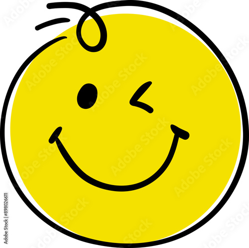 winking face emoticon