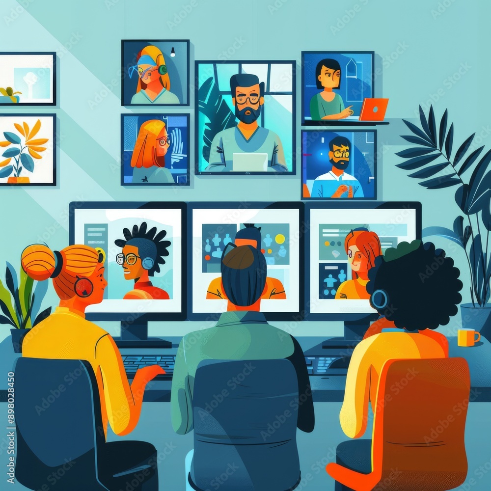 Virtual Team Meeting Virtual Team Meeting