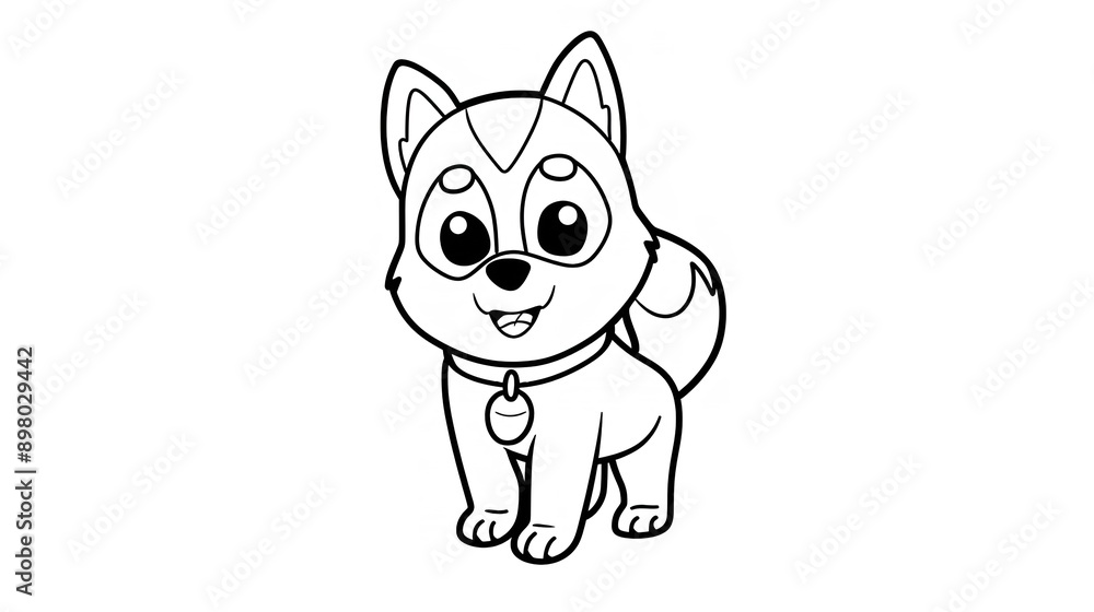 Craft a charming coloring page featuring a love Craft a charming coloring page featuring a love