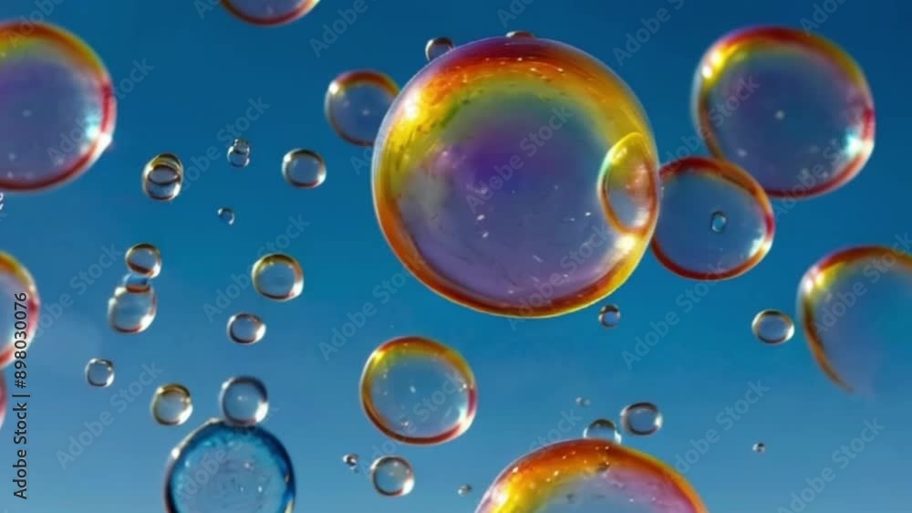 colorful bubble colorful bubble