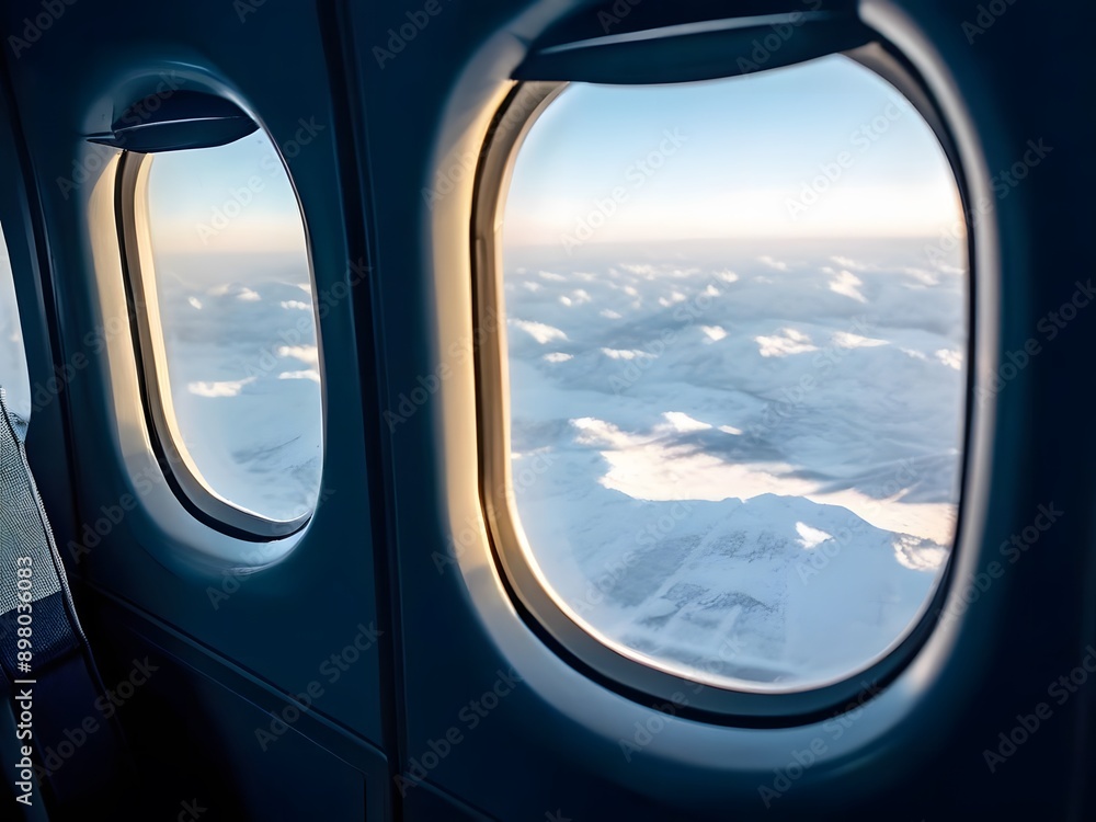 view from airplane window view from airplane window