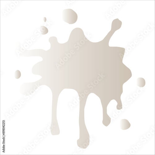Paint gradient pigment spray splash stain illustration spots
