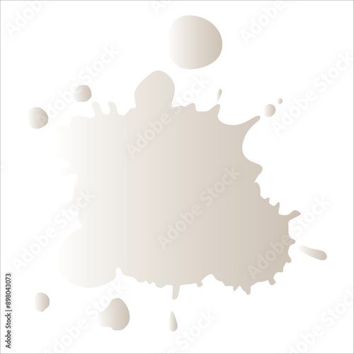 Paint gradient pigment spray splash stain illustration spots