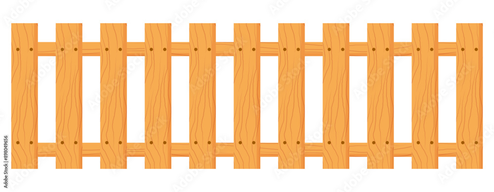 Long brown wooden fence to fence the fields clipart decoration illustration clipart Long brown wooden fence to fence the fields clipart decoration illustration clipart