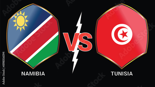 Tunisia vs Namibia Football Showdown: Highlighting National Flags