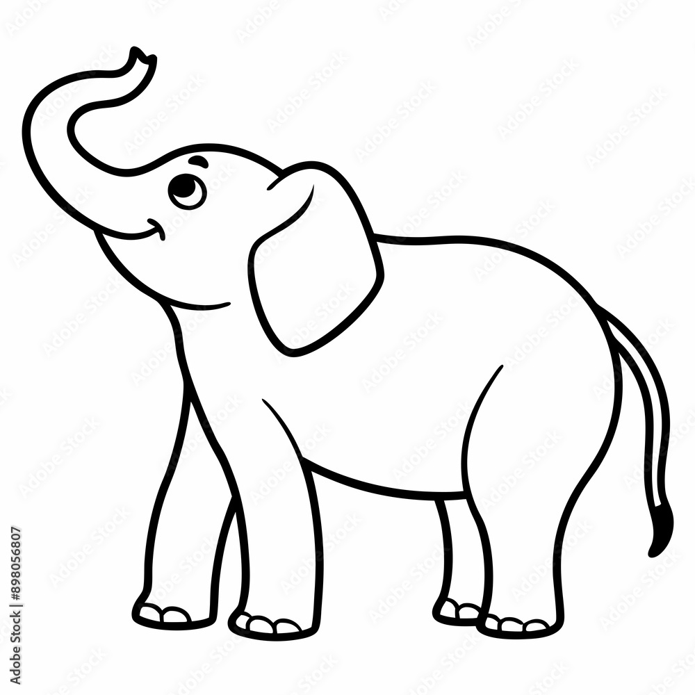Fototapeta premium elephant Vector