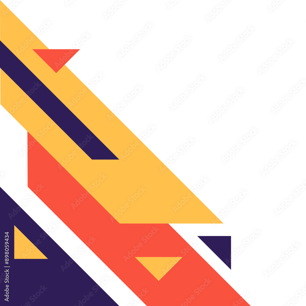 Geometric Corner Shape Geometric Corner Shape