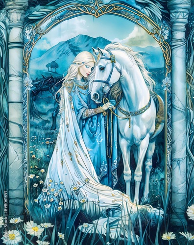 Epona. Celtic Goddess of Horses