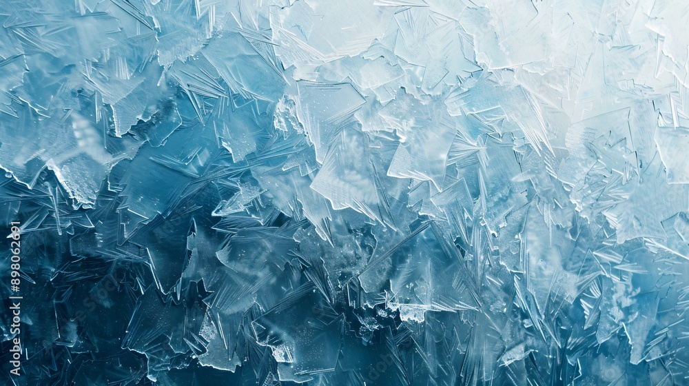 Abstract Ice Pattern Background Abstract Ice Pattern Background