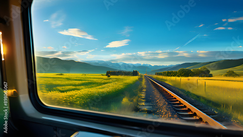 landscapes from the train