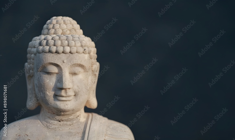 Buddha portrait, Generative AI Buddha portrait, Generative AI